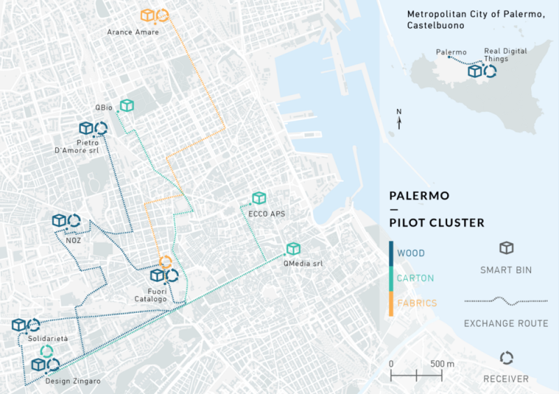 Palermo Cluster Map